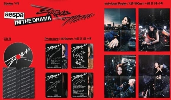 Musik-CD Aespa - Drama (Drama Version) (CD) - 3