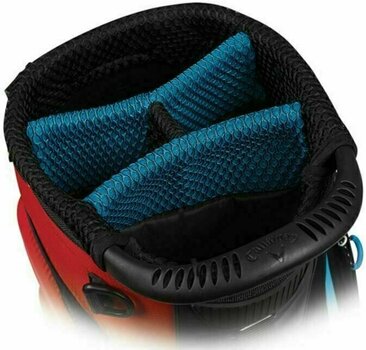 Golfbag Callaway Hyper Dry Lite Titanium/Black/Neon Blue Stand Bag 2018 - 2