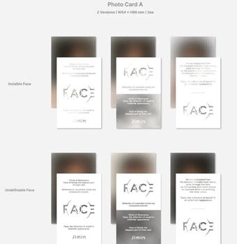 CD de música Jimin - Face (Random Version) (CD) - 6