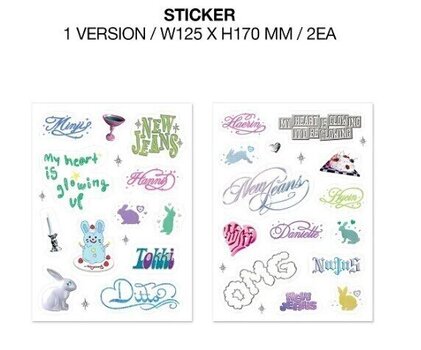 Musik-CD NewJeans - OMG (Message Card) (Random Version) (CD) - 9