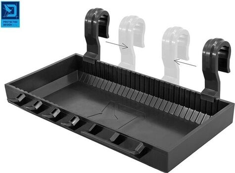 Accessoires en toebehoren voor de visserij Delphin Rodpod ShelfPOD Black 20 cm - 5