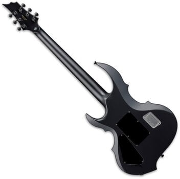 Guitare électrique ESP ESP E-II FRX BLKS BLACK SATIN Guitare électrique - 2