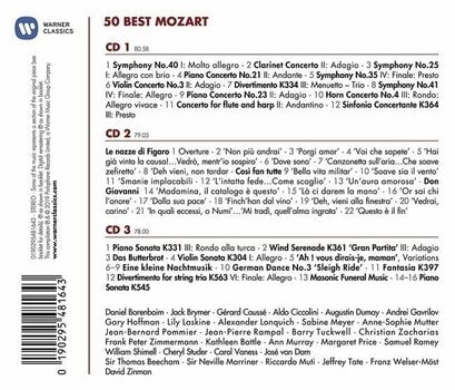 CD de música W.A. Mozart - 50 Best Mozart (3 CD) - 2