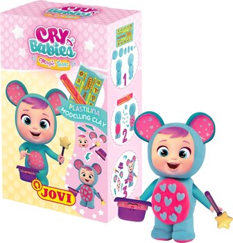 Modelliermasse für Kinder Jovi Cry Babies 4 Pack Modelliermasse für Kinder - 5