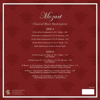 Schallplatte W.A. Mozart - Classical Music Masterpieces (Red Coloured) (LP) - 2