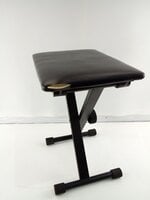 Cascha HH 2081 Metal piano stool Black