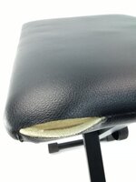 Cascha HH 2081 Metal piano stool Black