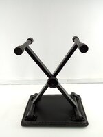 Cascha HH 2081 Metal piano stool Black