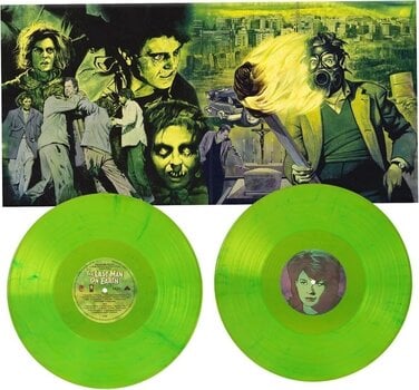 Vinylplade Rob Zombie - The Last Man On Earth (180g) (Neon Green & Blue Smoke Coloured) (2 LP) - 3