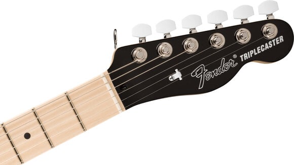 Elektrische gitaar Fender Jack White Triplecaster MN Black Elektrische gitaar - 5