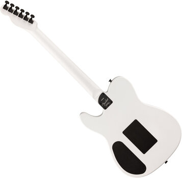 Guitare acoustique-électrique Fender Jack White Triplesonic Acoustasonic Telecaster MN Satin Arctic White with Black Top Guitare acoustique-électrique - 2