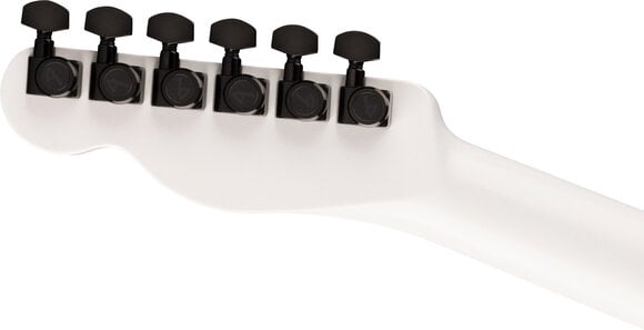 Special Acoustic-electric Guitar Fender Jack White Triplesonic Acoustasonic Telecaster MN Satin Arctic White with Black Top Special Acoustic-electric Guitar - 6