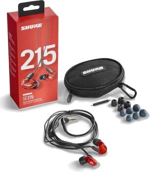 Słuchawki douszne Loop Shure SE215SPE-RD Red Słuchawki douszne Loop - 5