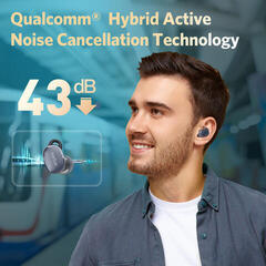 In-ear draadloze koptelefoon EarFun Free Pro 3 TW400L TWS Blue In-ear draadloze koptelefoon - 7