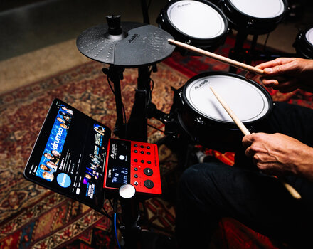 Комплект електронни барабани Alesis Nitro Pro Kit Комплект електронни барабани - 12