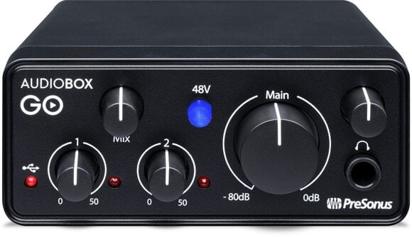 USB-audio-interface - geluidskaart Presonus AudioBox GO Creator Bundle USB-audio-interface - geluidskaart - 2