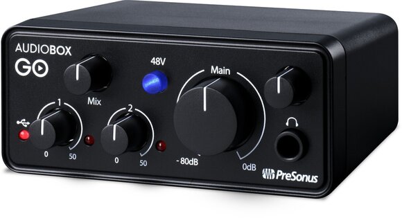 USB Audio Interface Presonus AudioBox GO Creator Bundle USB Audio Interface - 3