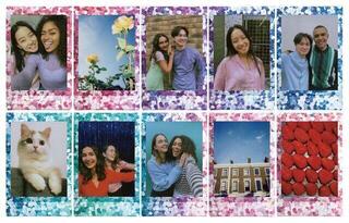 Fotopapir Fujifilm Instax Mini Confetti Confetti 10 pcs Fotopapir - 1