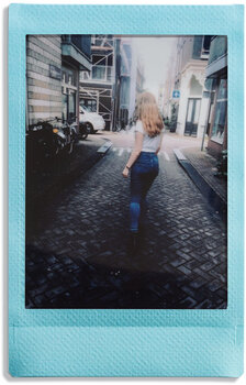 Papier photo Fujifilm Instax Mini Blue Frame Papier photo - 2