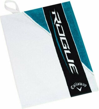 Törölköző Callaway Rogue 30x20 Golf Towel - Black/White - 2