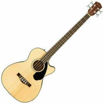 Acoustic Bassguitar Fender CB-60SCE Natural - 2