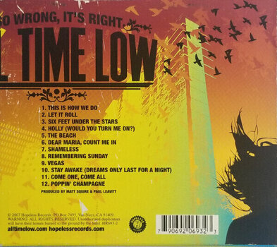 CD musique All Time Low - So Wrong, Its Right (CD) - 3