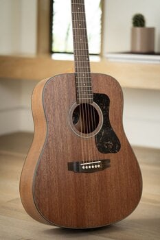 Dreadnought Guitar Guild D-320 Natural Dreadnought Guitar - 8