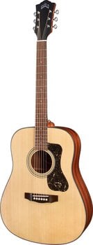 Dreadnought Guitar Guild D-340 Natural Dreadnought Guitar - 3