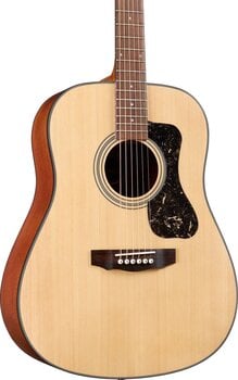 Dreadnought Guitar Guild D-340 Natural Dreadnought Guitar - 4