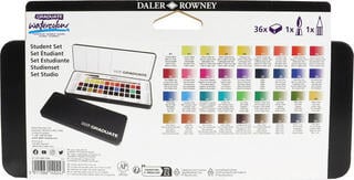 Akvarelová barva Daler Rowney Graduate Sada akvarelových barev 38 ks - 5