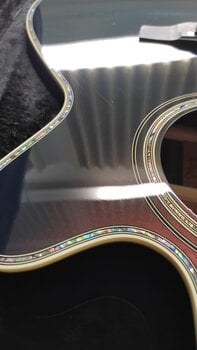 elektroakustisk gitarr Takamine LTD2024 Penumbra Blue elektroakustisk gitarr (Begagnad) - 2