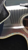 Takamine LTD2024 Penumbra Blue Chitarra Semiacustica Jumbo