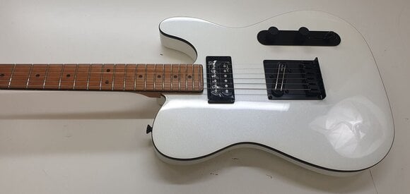 Electric guitar Fender Squier Contemporary Telecaster RH Roasted MN Pearl White Electric guitar (Damaged) - 2