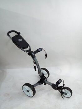 Handmatige golftrolley Axglo TriLite Grey/White Handmatige golftrolley (Zo goed als nieuw) - 2