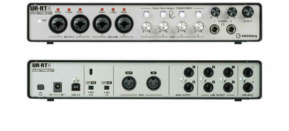 USB audio prevodník - zvuková karta Steinberg UR-RT4 - 3
