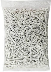 Golfové týčka Longridge 69mm (1000Pcs) Wooden White Golfové týčka - 1
