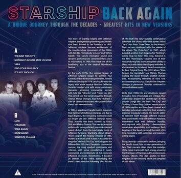 Vinyl Record Starship - Back Again (Swirl Coloured) (Limited Edition) (180 g) (LP) - 3