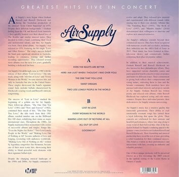 Vinyl Record Air Supply - Greatest hits (Swirl Coloured) (Limited Edition) (180 g) (LP) - 3