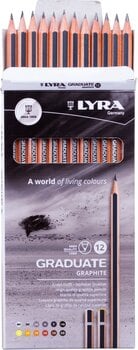 Graphite Pencil Lyra Graduate Set of Graphite Pencils 6 pcs - 3