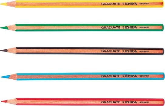 Lápiz de color Lyra Graduate Permanent Estuche de lápices de colores 24 pcs - 3