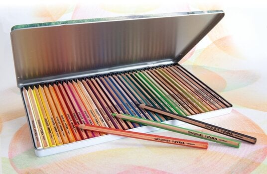 Colour Pencil Lyra Graduate Permanent Set of Coloured Pencils 36 pcs - 3