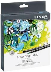 Filctollak Lyra Double Tip Aqua Duo Tintapatron 36 db - 1