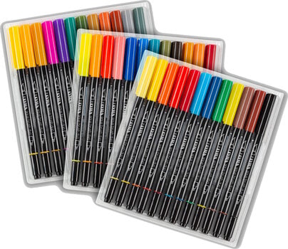 Felt-Tip Pen Lyra Double Tip Aqua Duo Markers 36 pcs - 3