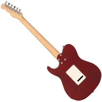 Electric guitar Fret King Black Label Country Squire Semi-Tone Deluxe Thru Red Electric guitar - 2