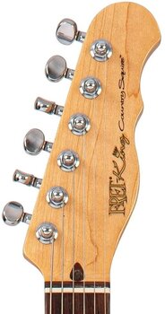 Електрическа китара Fret King Black Label Country Squire Semi-Tone Deluxe Thru Red Електрическа китара - 8