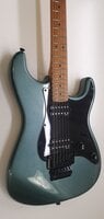 Fender Squier Contemporary Stratocaster HH FR Roasted MN Gunmetal Metallic Elektrische gitaar