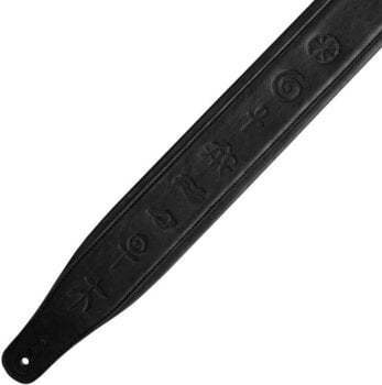 Courroie de guitare Richter Joeseph Duplantier Signature Courroie de guitare Black - 4