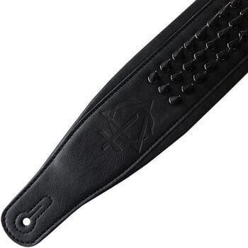 Guitar strap Richter Nergal Signature Contra Guitar strap Black - 2