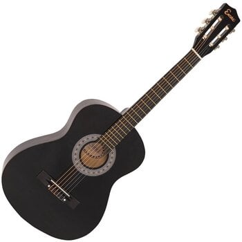 Klassisk gitarr Encore ENC34BKOFT Black Klassisk gitarr - 4