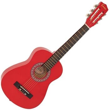 Classical guitar Encore ENC34ROFT Red Classical guitar - 4